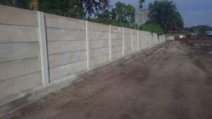 TURAP PONDASI PENAHAN TANAH DAN PASANGAN PAGAR PANEL BETON (PT WIRA MEGAH PROFITAMAS)-1